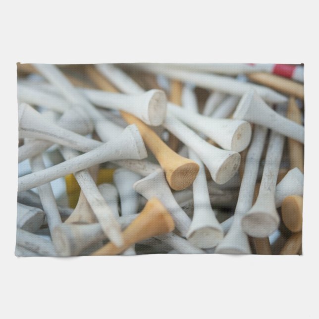 Golf Tees Kökshandduk (Horisontell)