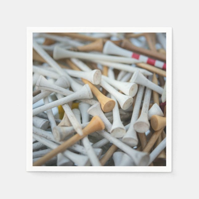 Golf Tees Pappersservett (Framsidan)