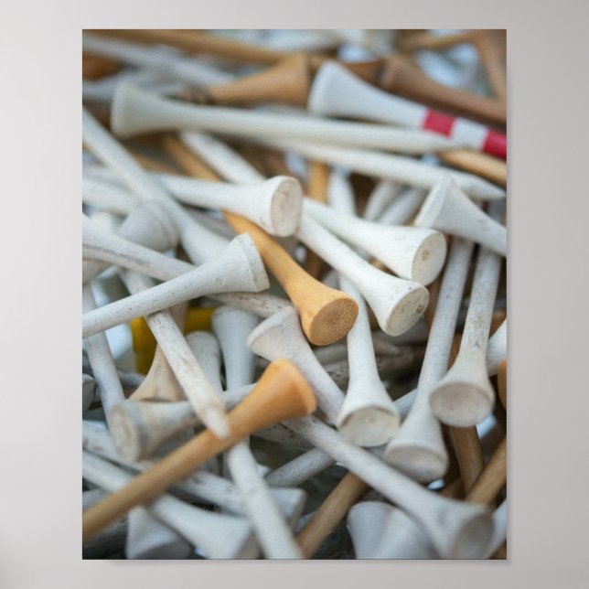 Golf Tees Poster (Framsidan)