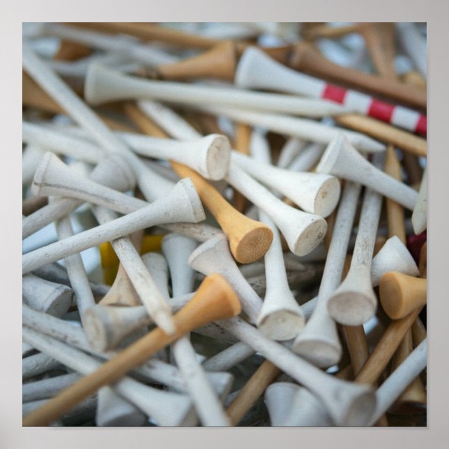 Golf Tees Poster (Framsidan)