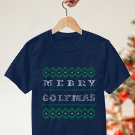 Golf tema Glad golfjul Höjd t-shirt