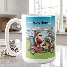 Golf tema Rizz the Season 67 Namn Kaffemugg