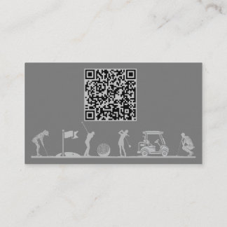 Golf-temakort - Gents Visitkort