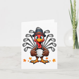 Golf Thanksgiving Costume Turkey Matching Player L Kort