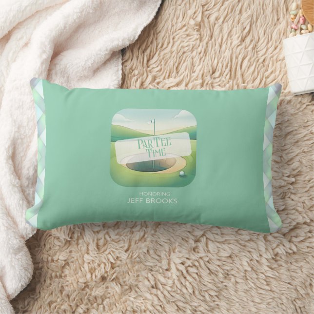 Golf ThBäste Birthday Dekorativ kudde (Filt)