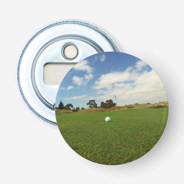 Golf the Game, Magnetic Flaska-öppnare. Flasköppnare (Framsidan)
