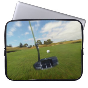 Golf The Long Rörelse Putt, Laptop Sleeve