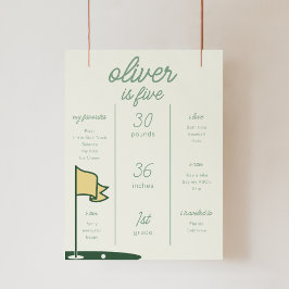Golf Théed Milestone Poster