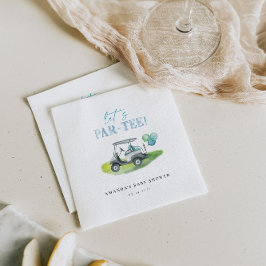Golf Theme Baby Shower Pappersservett