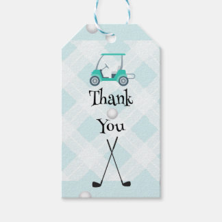 Golf theme birthday bundle presentetikett