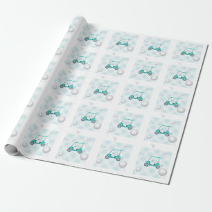 Golf theme birthday bundle presentpapper