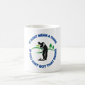 Golf Theme Mugg för Golf Älskare