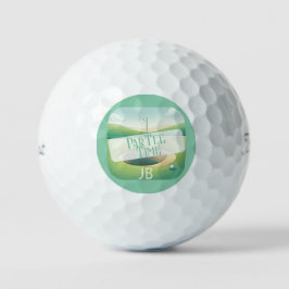 Golf Theme Par-Tee Monogram Golf Bollar