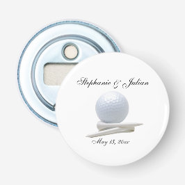 Golf Theme White  Bottle Opener Flasköppnare
