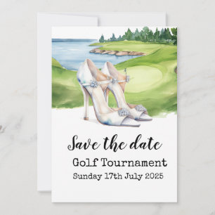 Golf-Thned Inbjudningskort för möhippan - FRU