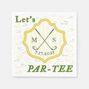 Golf Thned Par-T Pappersservett