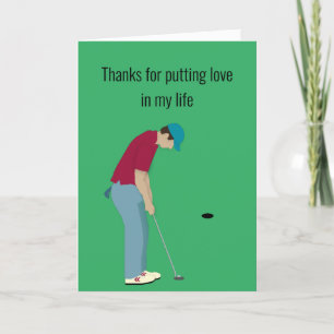Golf Thned-Valentineser Helgkort