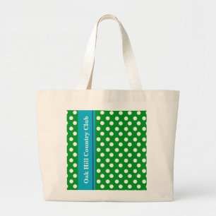 Golf Tote - Personlig Klubb Namn Edition Jumbo Tygkasse