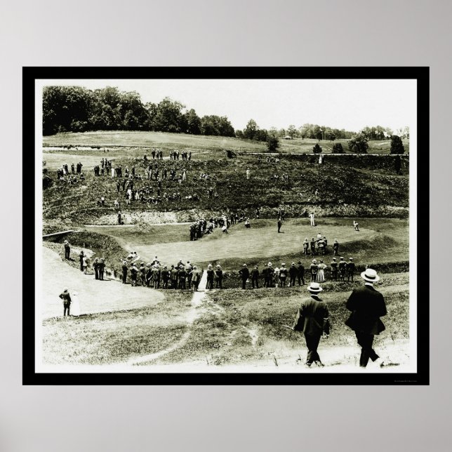 Golf Tournament i Washington, DC 1914 Poster (Framsidan)