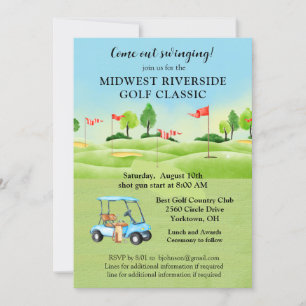 Golf Tournament-inbjudan Inbjudningar