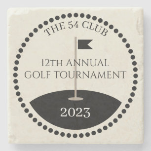 Golf Tournament Klubb Namn Stenunderlägg