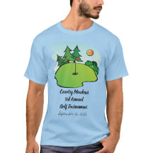 Golf Tournament Land Klubb Charity Event T-shirt