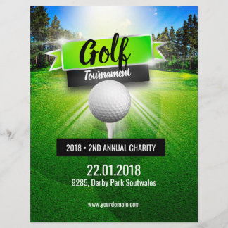 Golf Tournamity Flyer Poster