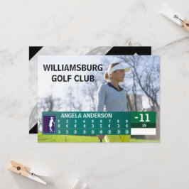 GOLF TOURNAY LW SCORE GOLFER AWARD INBJUDNINGAR
