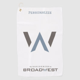 Golf Towel - stor logotyp