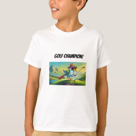 Golf t'shirt voor kids t shirt