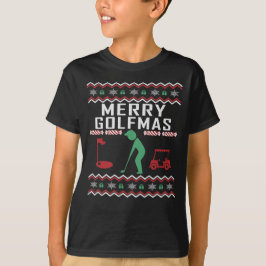 Golf Ugly God jul Merry Golfmas Tee
