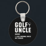 Golf Uncle Definition Golfer Uncle Of A Golf Playe Nyckelring<br><div class="desc">Golf Uncle Definition Golfer Uncle Of A Golf Player Uncle</div>
