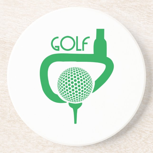 Golf Underlägg Sandsten (Framsidan)