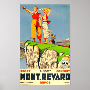 Golf-utskrift för vintage 1930 poster