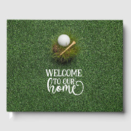 Golf Välkommen till vår golfer på grönt Gästböcker