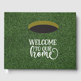 Golf Välkommen till vår golfer på grönt Gästböcker