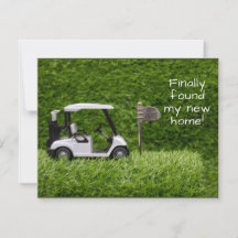 Golf... Vi hittade ett nytt hem-flytta.