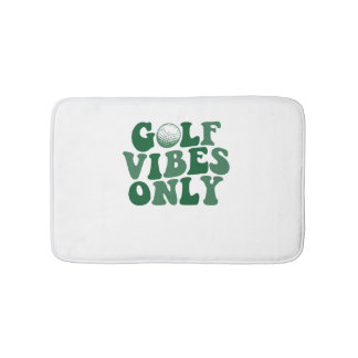 Golf Vibes Only, Golf Älskare Badrumsmatta