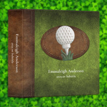 Golf Vintage Faux Grönt Leather Elegance
