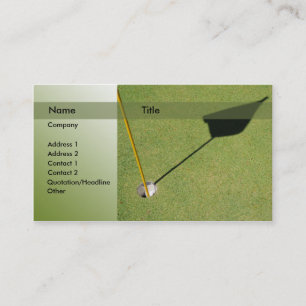 Golf Visitkort
