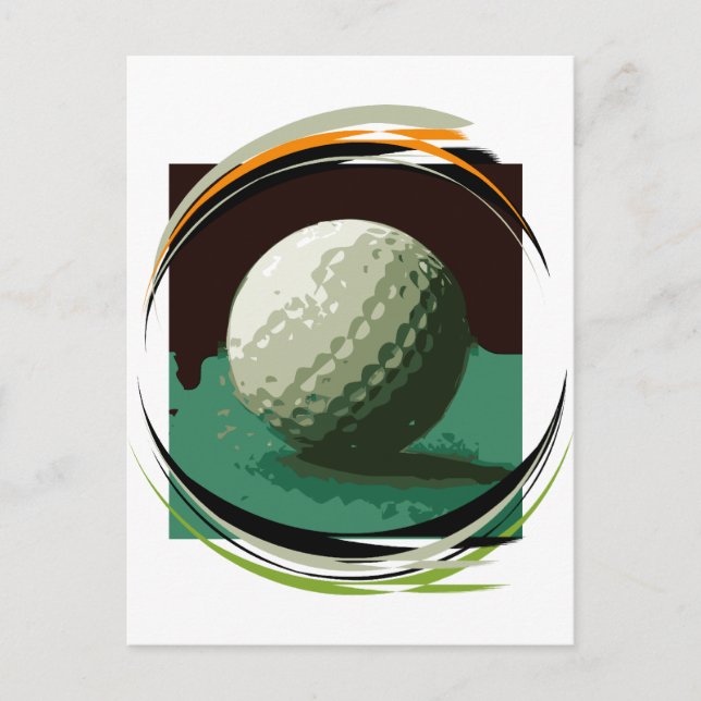Golf Vykort (Framsida)