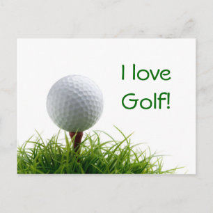 Golf Vykort