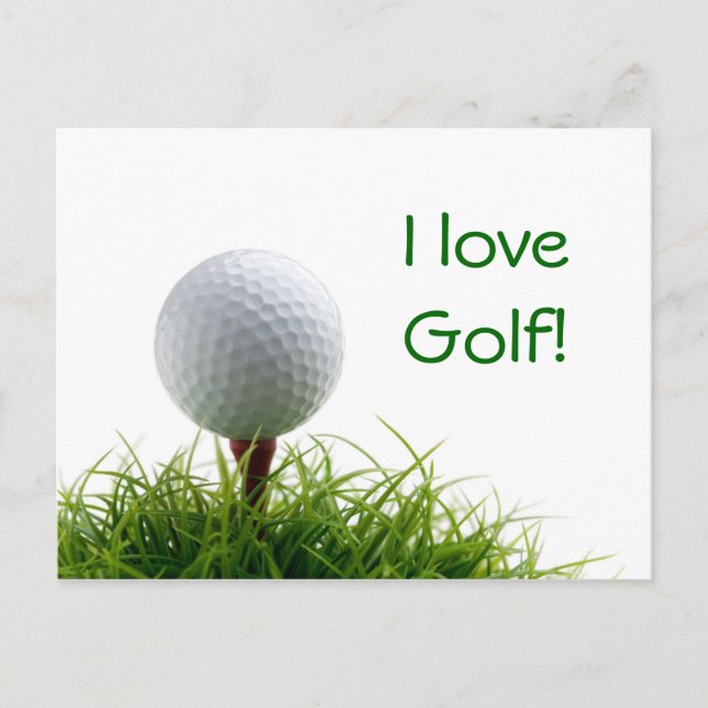 Golf Vykort (Framsida)