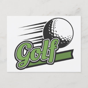 Golf Vykort