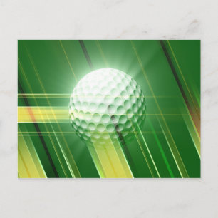 golf vykort