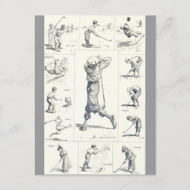 Golf Vykort (Framsida)