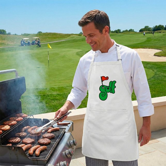 Golf Wang Levande Grön och Röd Förkläde (Skapare uppladdad)