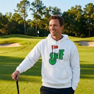 Golf Wang Levande Grön och Röd Hoodie