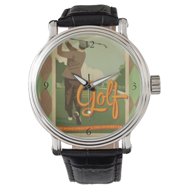 Golf Watch Armbandsur (Framsida)