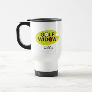 Golf Widow_Badge av utslagsplatser för Honor_Blac Resemugg